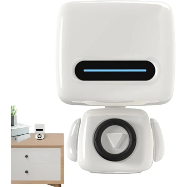 Bærbar trådløs højttaler robotformet højttaler tommer enhed med stereolyd vandtætte udendørshøjttalere med sjovt design