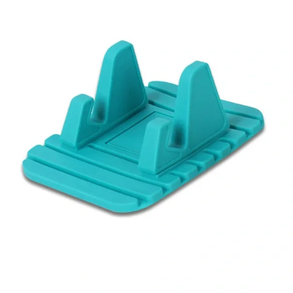 Bil Mobiltelefon PVC Hållare Halkfri Matta Pad Instrumentbräda Stativfäste för Kompatibel med iPhone Samsung Huawei Universal Fästplatta grön