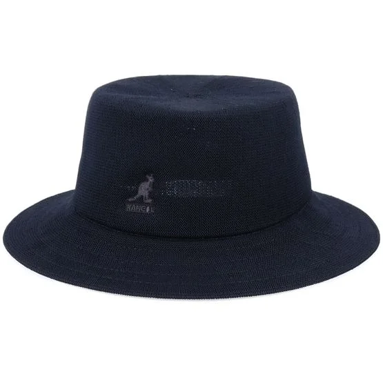 Kangol - Preto bucket Chapéu - Tropic Rap Hat Black Bucket @ Hatstore