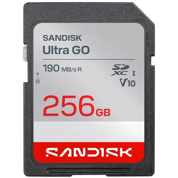 Sandisk Ultra GO SDXC 256 GB V10 UHS-I / SDXC minnekort / SD-minnekort / Flash-minnekort /