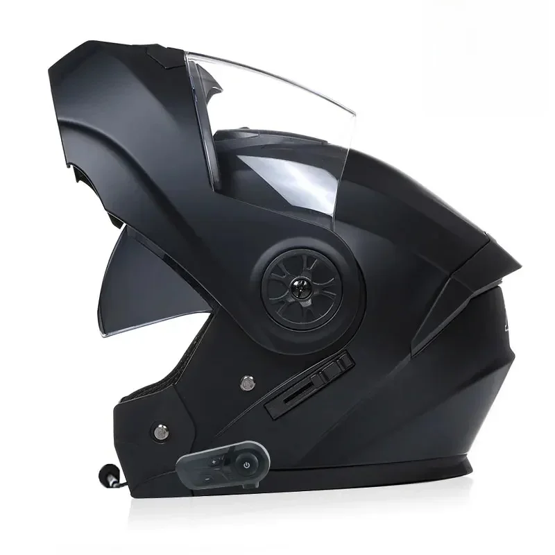 AliExpress - Bluetooth Herren Motorradhelme Full Face Casco für Motorräder Mann Motocross Kask Flip up Casque De Moto DOT Zertifiziertes BLD