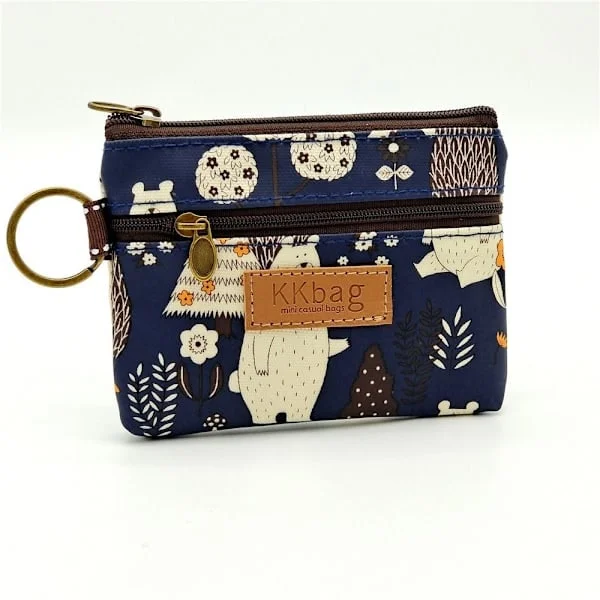 Cartoon Animal Wallets Purse Card Mini Key Card Holder Storage Bag 4 4