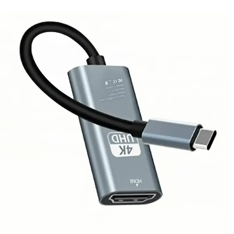 AliExpress - TYP C zu HDMI 8K 4K Adapter USB C USB 3,1 Stecker auf HDMI-kompatibel Buchse Konverter Kabel für Laptop Tablet TV MacBook