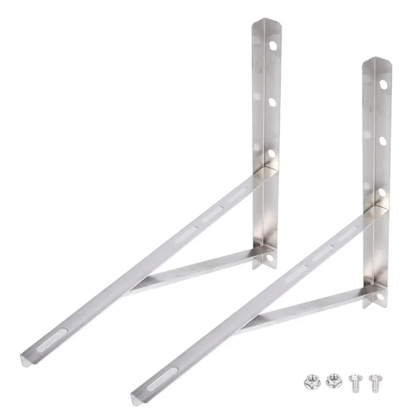 Air Conditioner Bracket Foldable Stainless Steel Mounting Bracket for Air Conditioner Condenser