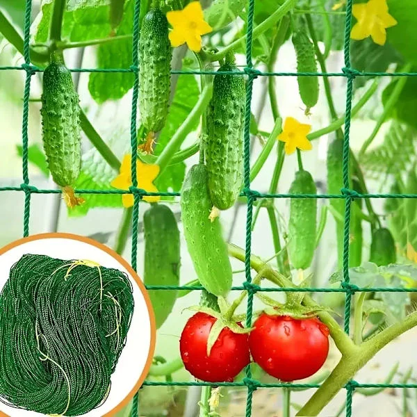 1 st Plantspaljé, Heavy Duty Polyester Planteringsnät, Square Mesh Trädgårdsspaljénät, Gazebos och Pergolor, 179,83x89,92 cm