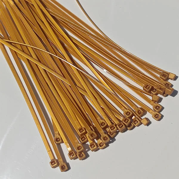 PB Buntebånd, 1,8 mm x 100 mm Buntebånd, Beige Nylon Buntebånd, Kabelbånd, Kabelbånd for BriseVue for Balkonghage og Terrasse (100 stk)