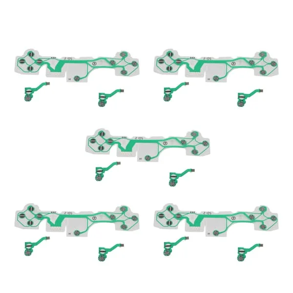5-pack Flexibel Bandkabel för PS5 Ersättning FPC Spelkontroll Handtag Ledande Film för PS5-kontroll