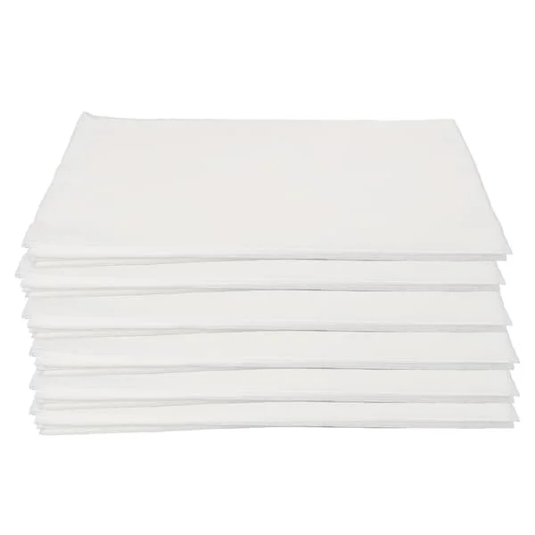 95 Pcs Disposable Towels White Non-Woven Disposable Guest Towels for Beauty Salons Foot Bath Shops