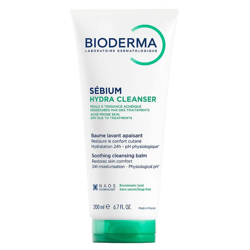 Spar 20% • Køb 2, Bioderma Sébium Hydra Cleanser 200 ml, Hudpleje, Renseprodukter, Rens & Vask