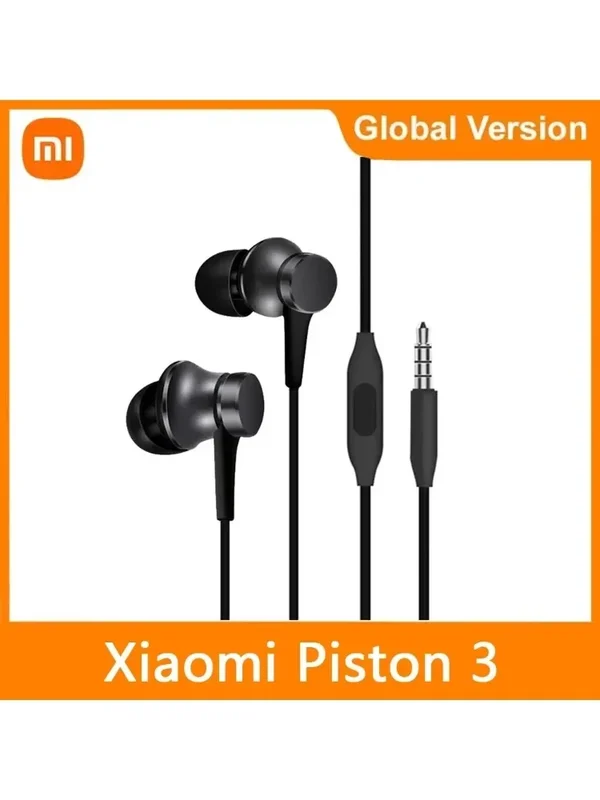 AliExpress - Écouteurs intra-auriculaires sport Xiaomi originaux avec micro pour téléphone Xiaomi Samsung Huawei - Piston 3, basses puissantes, 