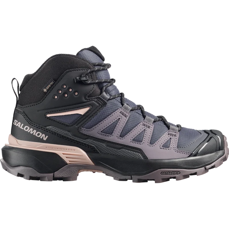 Salomon - Women's Hiking & Backpacking Shoes X Ultra 360 Mid GTX W - 4