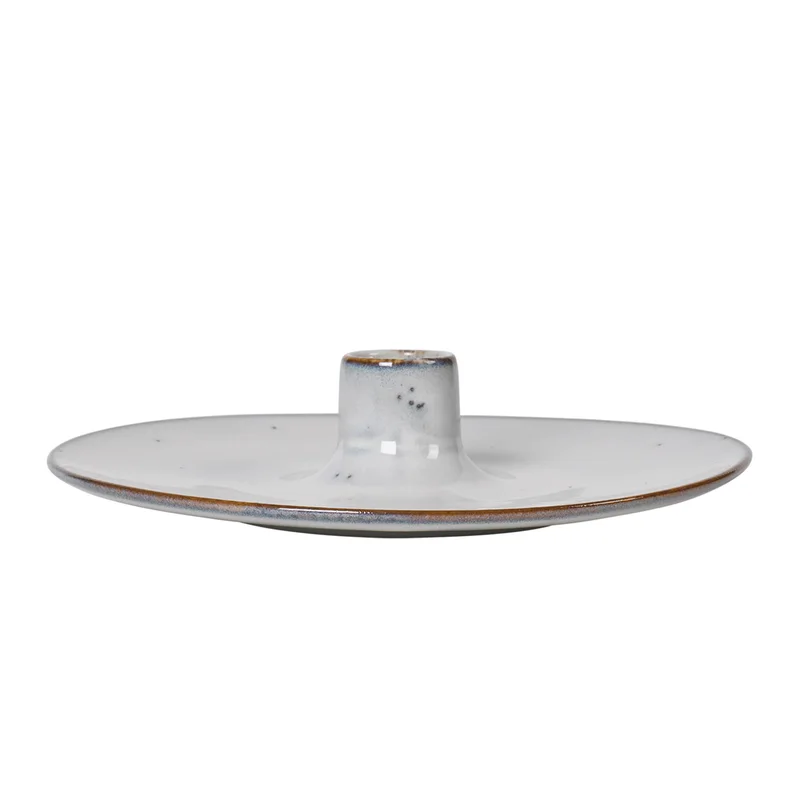 Broste Nordic Sand Lysestage, sand | KitchenOne
