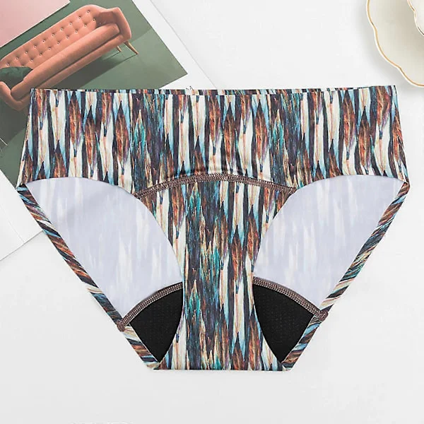 Mænds menstruationssikre bikinitrusser med mellemhøj talje - Badetøj til teenagere, kvinder, svømmeshorts, badebukser, undertøj