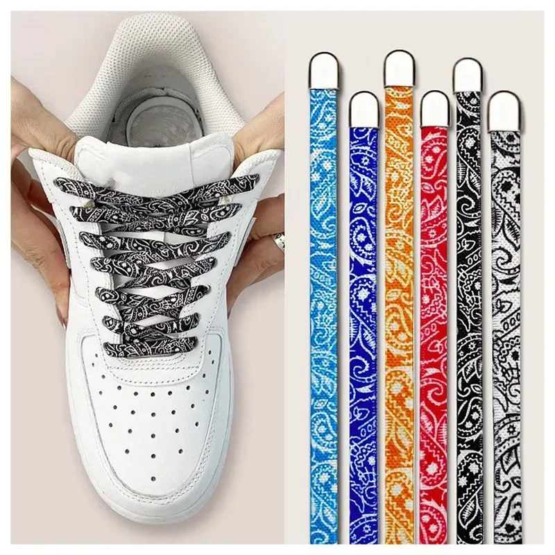 AliExpress - 1 Paar elastische Schnürsenkel Turnschuhe Kinder Erwachsene 8mm flache Schnürsenkel ohne Krawatten af1/aj keine Krawatte Schnürsenkel für