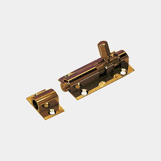 Roca Skjutregel i Polerad Mässing, 50+13 mm, Bredd 25 mm