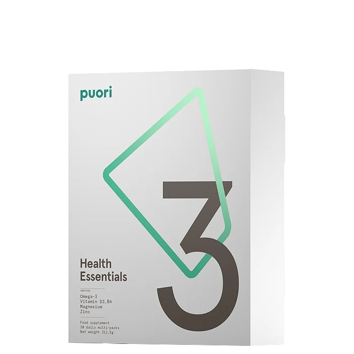 Puori Omega-3 D-vitamiini Magnesium 30 annosta