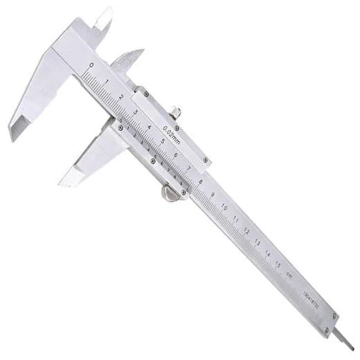 Analoginen työntömitta 150mm, analoginen vernier-työntömitta 0,02 mm tarkkuudella