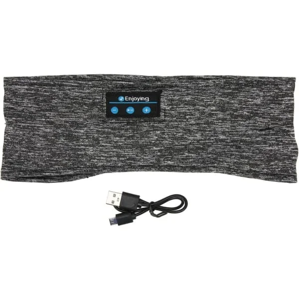 Sova hörlurar Bluetooth-huvudband Sömnhörlurar, Pannband Bluetooth Music Mysiga hörlurar med ultratunna högtalare