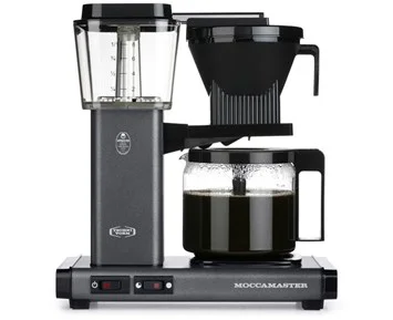 Moccamaster Automatic Stone Grey - Utmärkt kaffe i varje kopp med Moccamaster