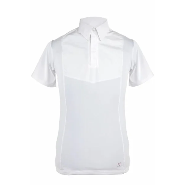 Aubrion Mens Tie Keeper Kortärmad Skjorta S Vit