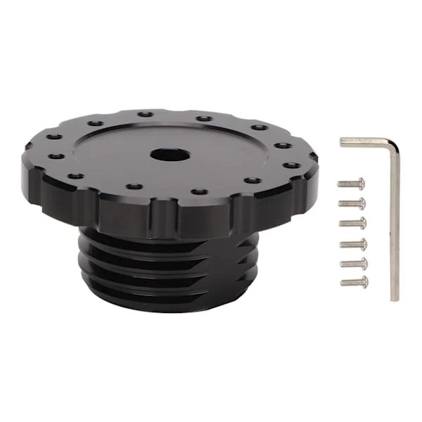 Profesjonell Aluminium Gaming Ratt Adapter for Thrustmaster T300 T500 TS PC TS XW Svart