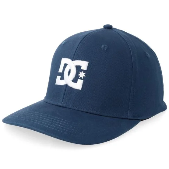 DC - Blue - adjustable - Cap - Cap Star Dark Denim Stretch Fit - Hatstore
