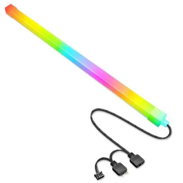 ARGB LED-stripe ARGB PC-kabinett LED-lysstripe 5V 3PINx2+4PIN Kabinett Firkantet