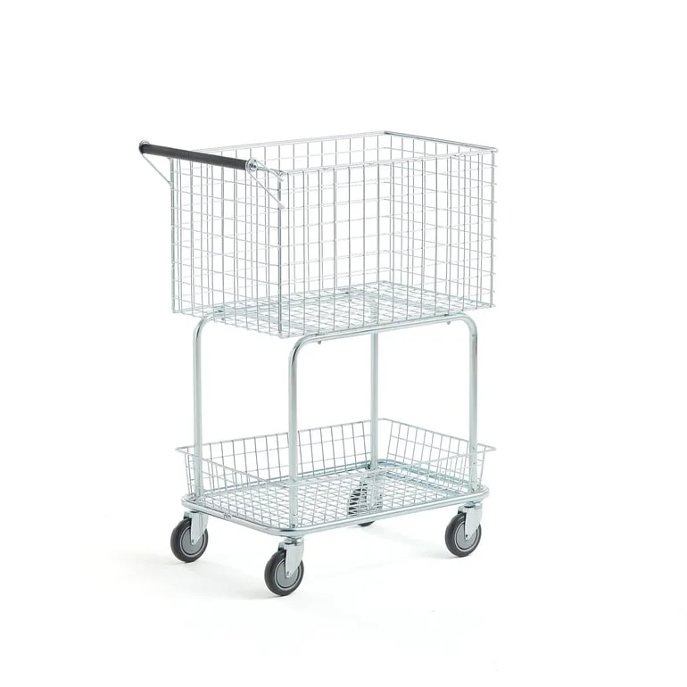Plukvogn CLIP, 690x410x950 mm, krom