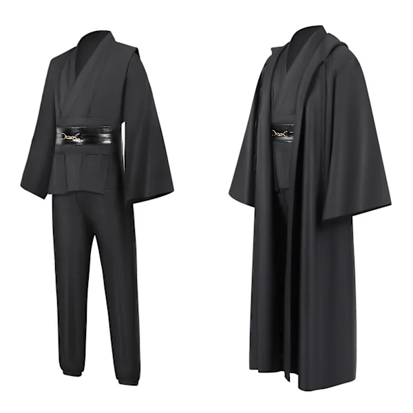 Mub- Obi wan Kenobi Premium Quality Cosplay Costume Brown Jedi Robe from Star the Wars for Lightsaber Dueling