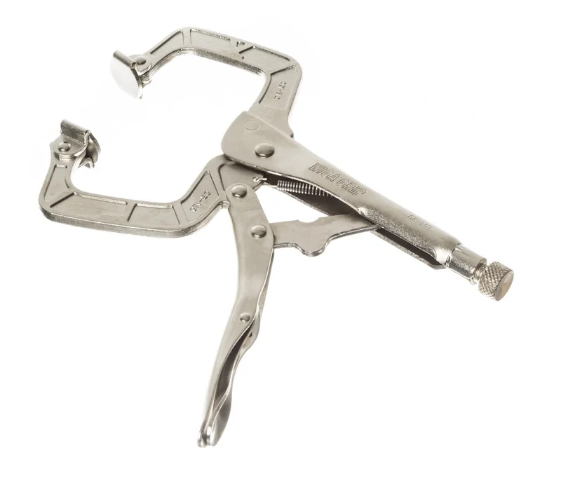 PELA 494232 Svetsgriptång parallell rörlig C-käft, 275 mm, Tänger & tvingar