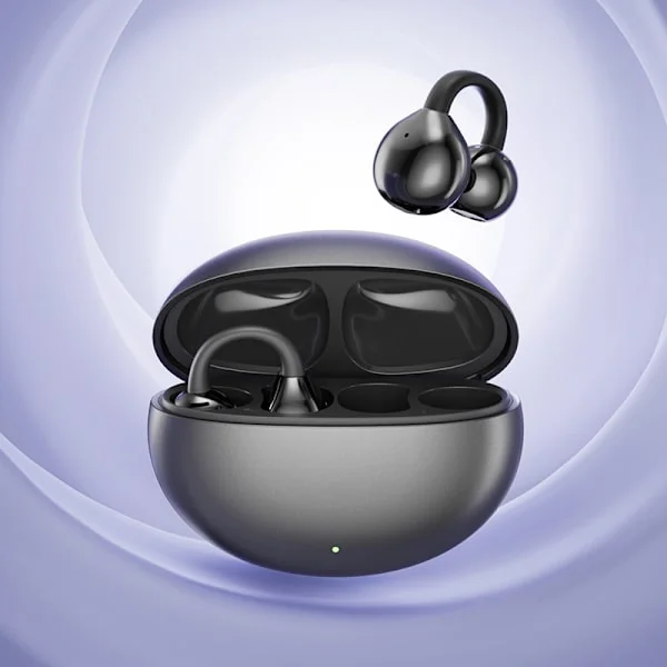 M91 Ear Clip Headphones Wireless Bluetooth Headphones Noise Cancelling Earbuds