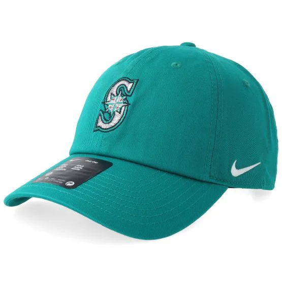 Nike MLB - MLB Grün unconstructed Cap - Seattle Mariners Club Teal Dad Cap / Unconstructed @ Hatstore