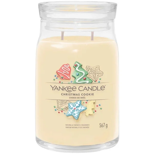Yankee Candle Signature Large Jar Christmas Cookie 567g