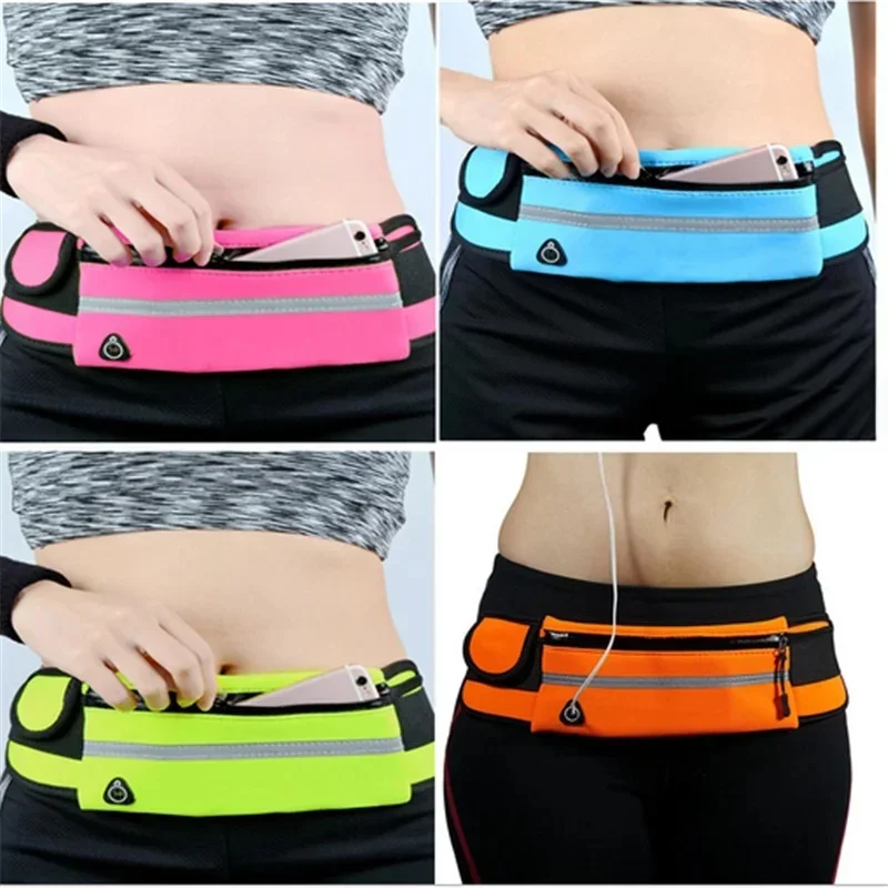 AliExpress - Sac banane en toile étanche pour homme et femme, support de téléphone portable, accessoires de sport, fitness, jogging, extérieur, course