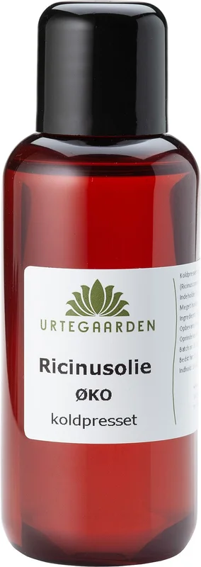 Urtegaarden Ricinusolie ØKO 100 ml, Hudpleje, Ansigtspleje, Ansigtsolie