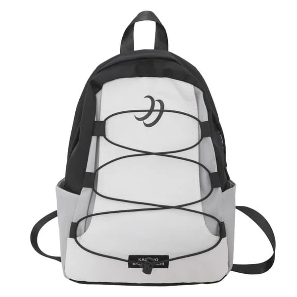 Ryggsäck Casual Ryggsäck Dam Ryggsäck Ungdom Ryggsäck Nylon Vattentät Skolväska Lämplig för Skola Resor Vandring Camping (svart)