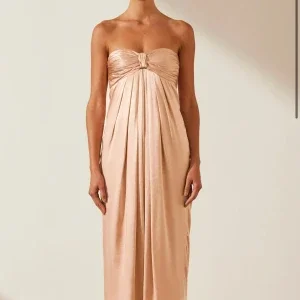 La lune strapless dress