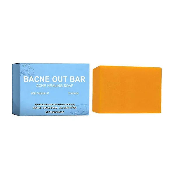 Bacne Out Bar Akne-läkande tvål för rygg, ansikte, bröst, axlar