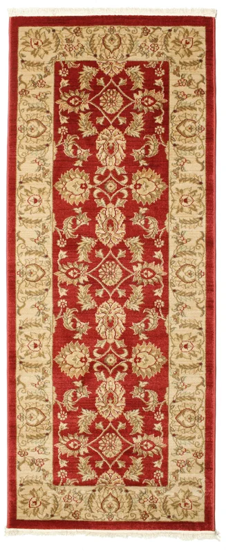 Ziegler Kaspin Red Runner Rug Small Oeko-Tex