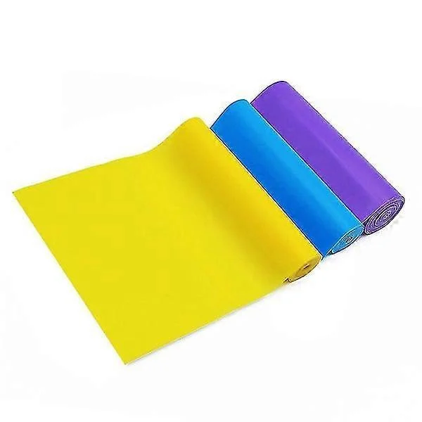 Resistance Bands Elastic Exercise Bands Set For Recovery, Physical Therapy, Yoga