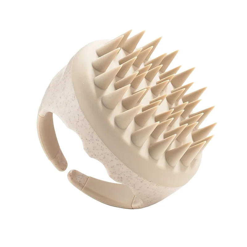 Yuaia Haircare Deep Scalp Brush Sand, Hår, Hårbørster, Hovedbundsbørster
