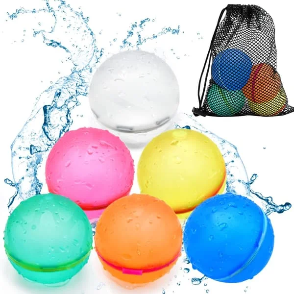 Reusable Water Bomb Balloons, Summer Toys Water Toys for Boys