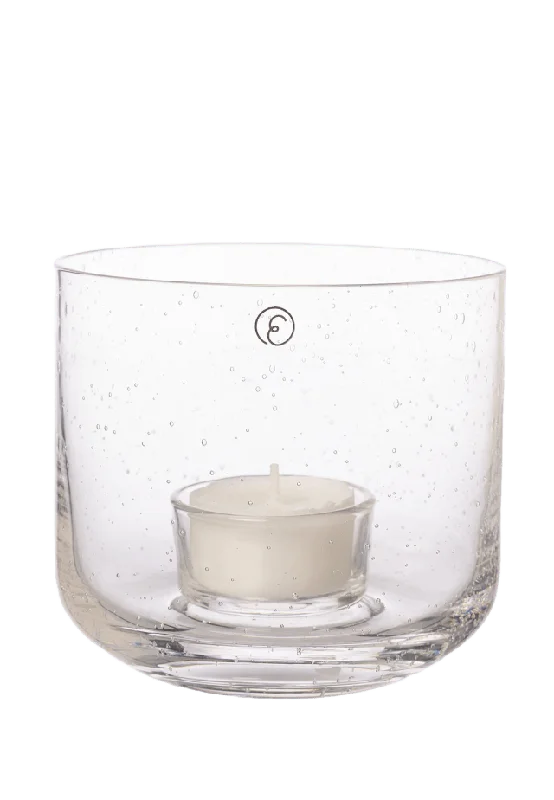 ERNST Ljuslykta Ljuslyktor & ljushållare Transparant 10x9 CM