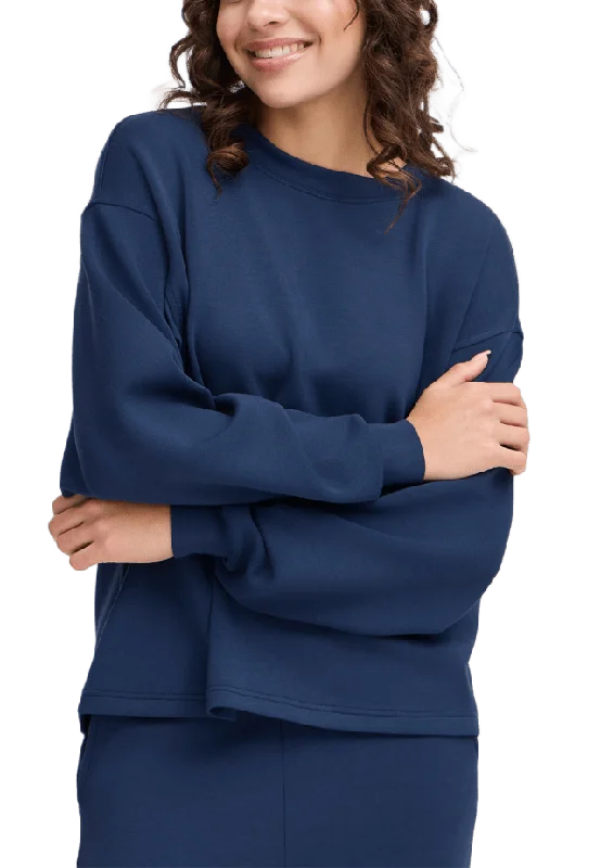 Fransa FRAURORA Sweatshirt Hoodies & sweatshirts Dam Blå XXL