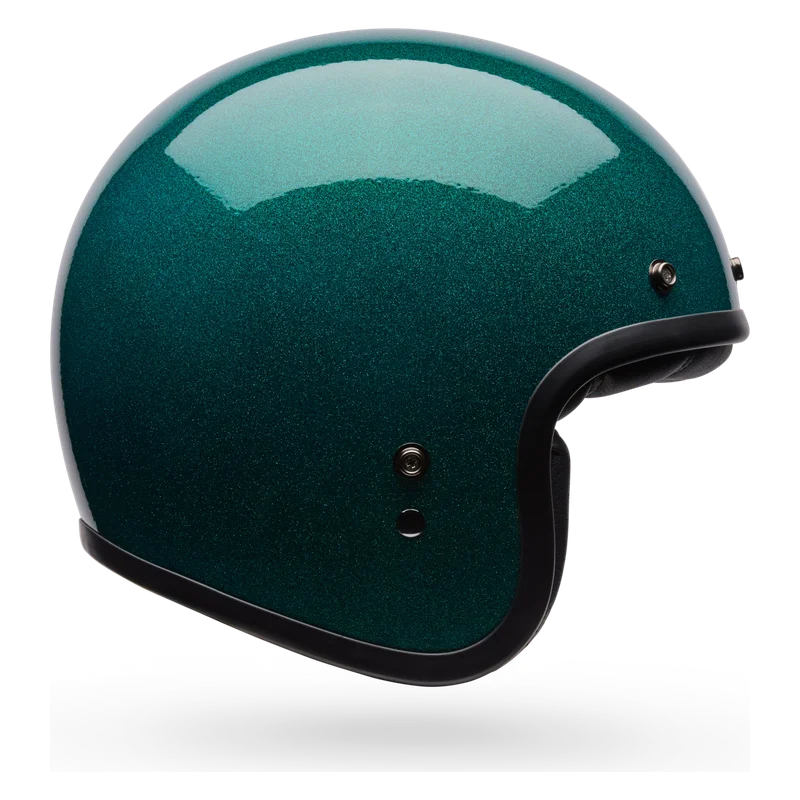 BELL Custom 500 Flake Open Face Helmet Emerald M