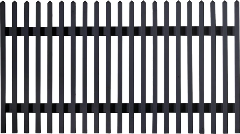 Jabo Linnea 2 Staket 170 x 90 cm, svart, Utemiljö