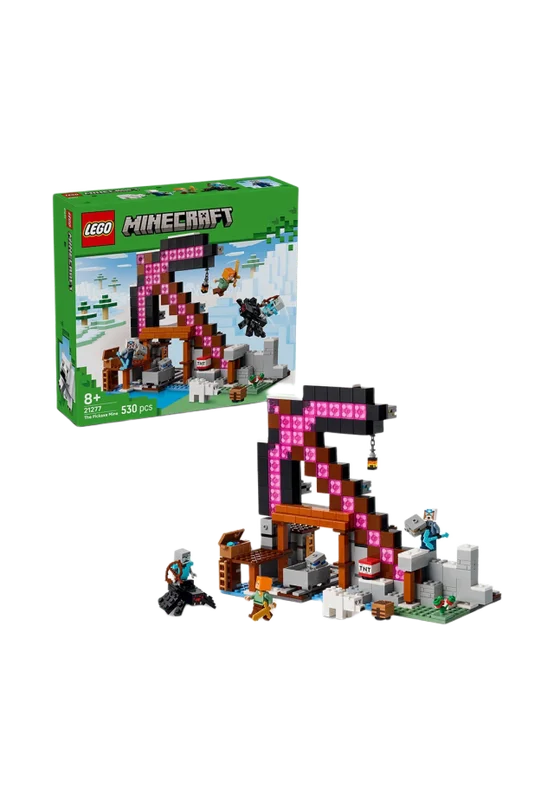 LEGO Minecraft Spetshackegruvan 21277 Byggsatser Unisex ONESIZE