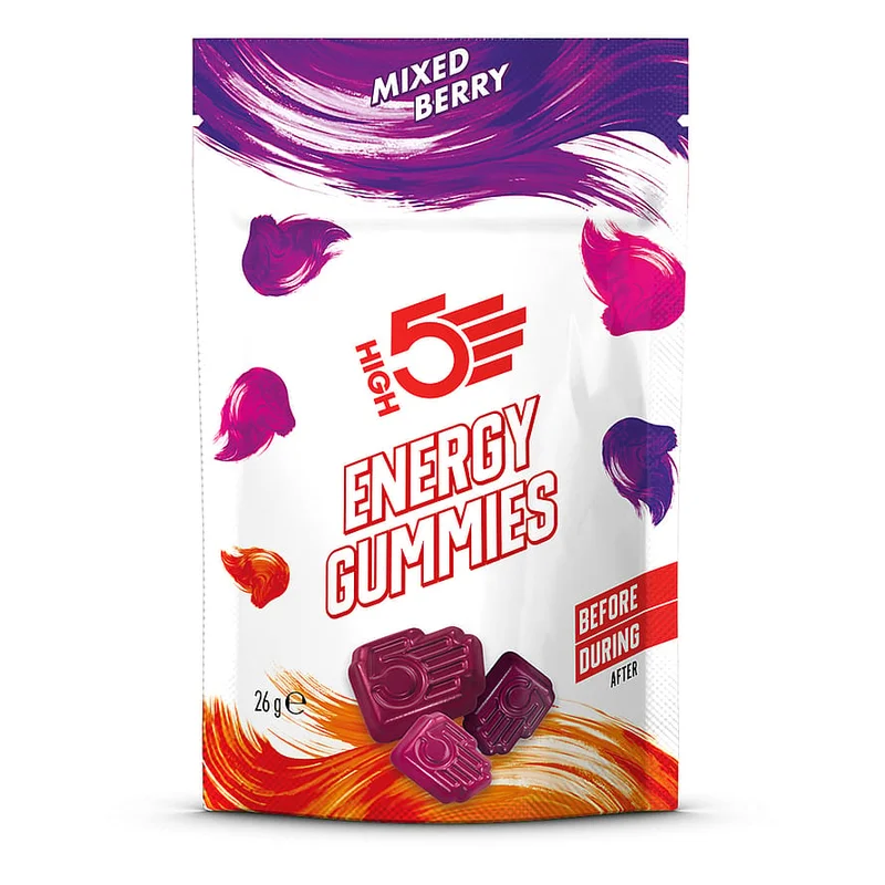 High5 Energy Gummies Berry Berry 26 g, Helse & Madvarer, Snacks, Lakrids & Vingummi