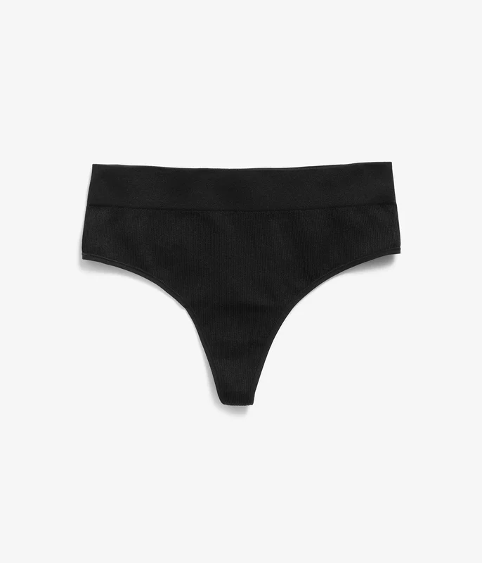 Kappahl | Saumattomat stringit Musta S | Naiset