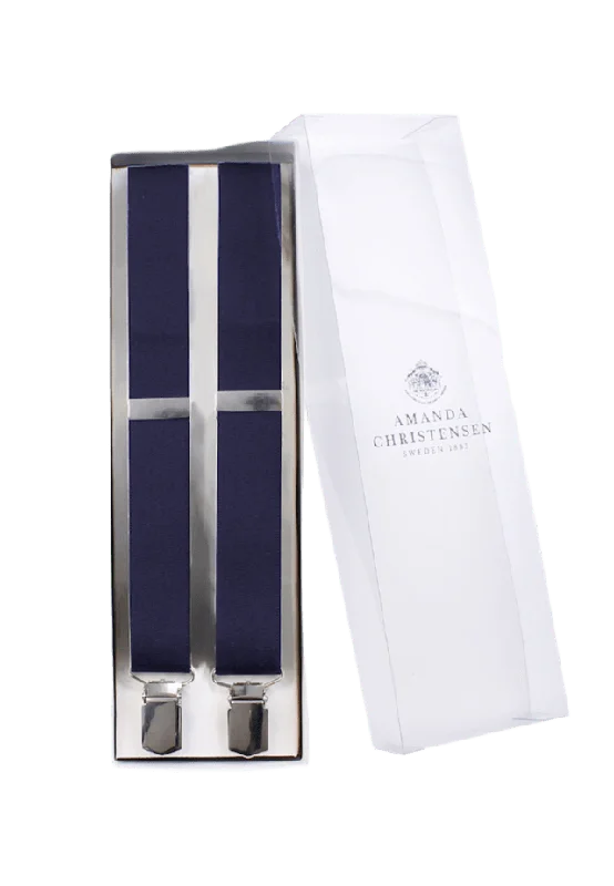 Amanda Christensen Braces Plain Accessoarer Herr Blå ONESIZE
